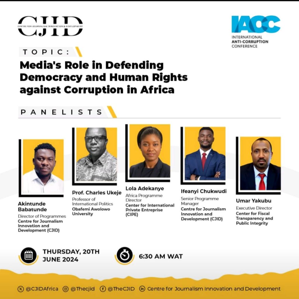 The Role of the Media in Defending Democracy and Human Rights against Corruption in Africa!